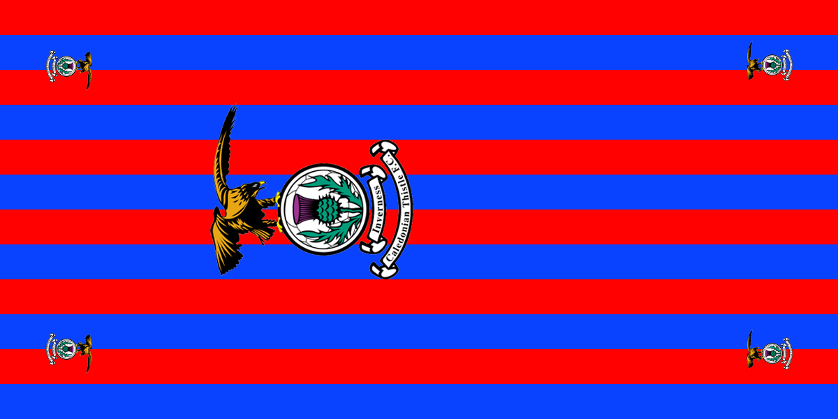 Inverness Caledonian Thistle Football Premium Coffin Drape image 1