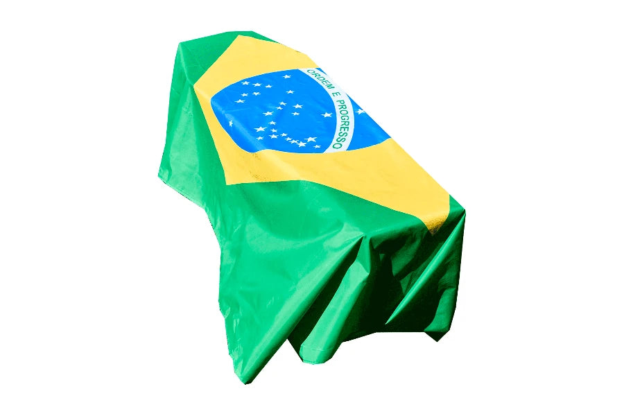 Brazil Coffin Drape image 0