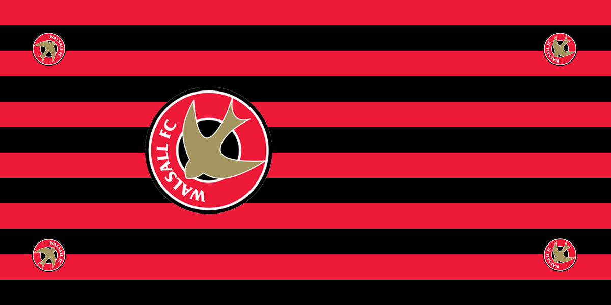 Walsall Football Premium Coffin Drape image 1