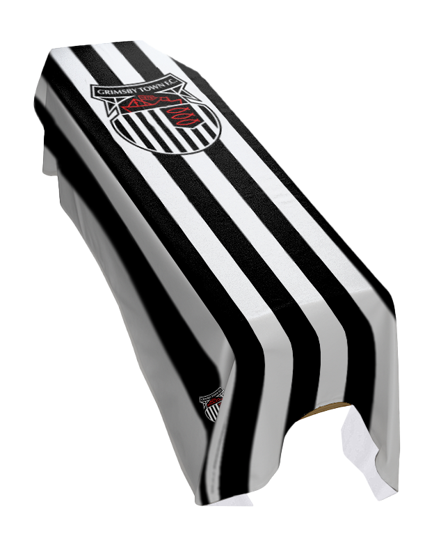 Grimsby Town Football Premium Coffin Drape image 0