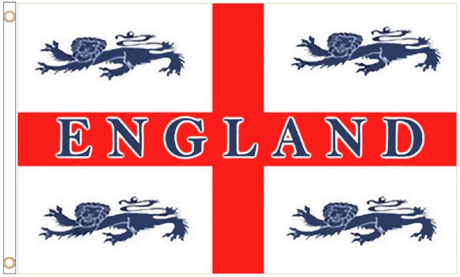 England 4 Lions Coffin Drape image 4