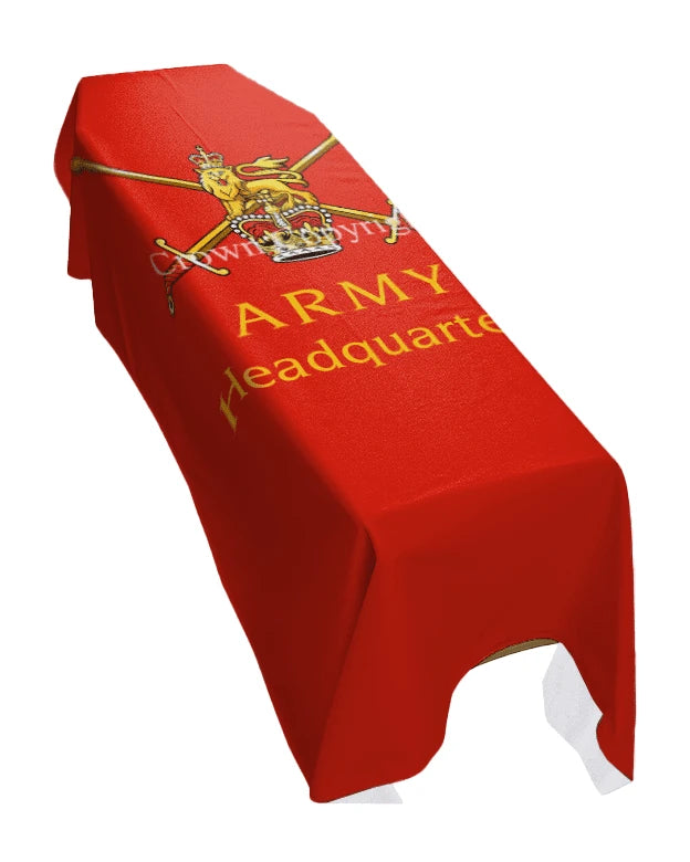 Army HQ (Portrait) Premium Coffin Drape image 0