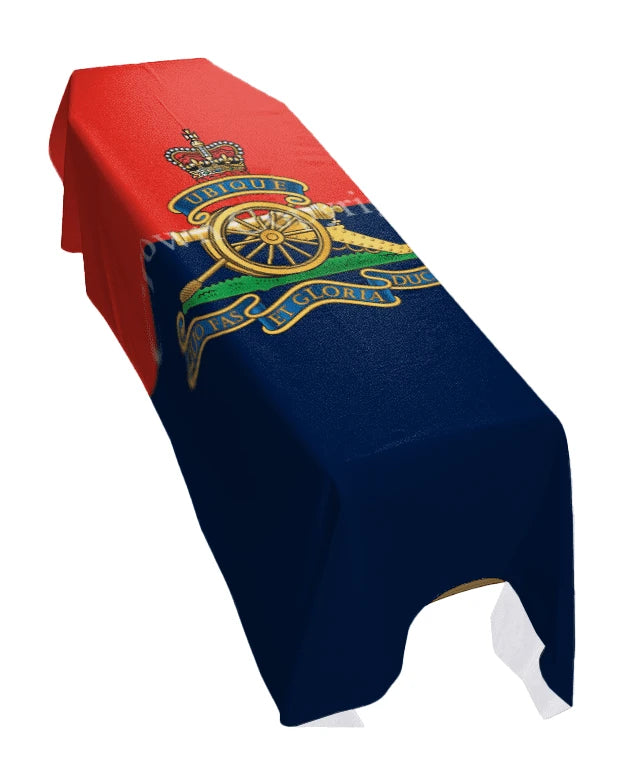 The Royal Regiment of Artillery (Portrait) Premium Coffin Drape image 0