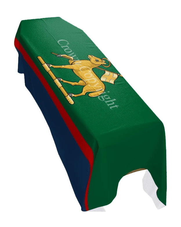 The Queen's Royal Regiment Premium Coffin Drape image 0
