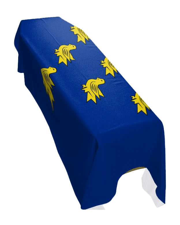 Sussex Premium Coffin Drape image 0