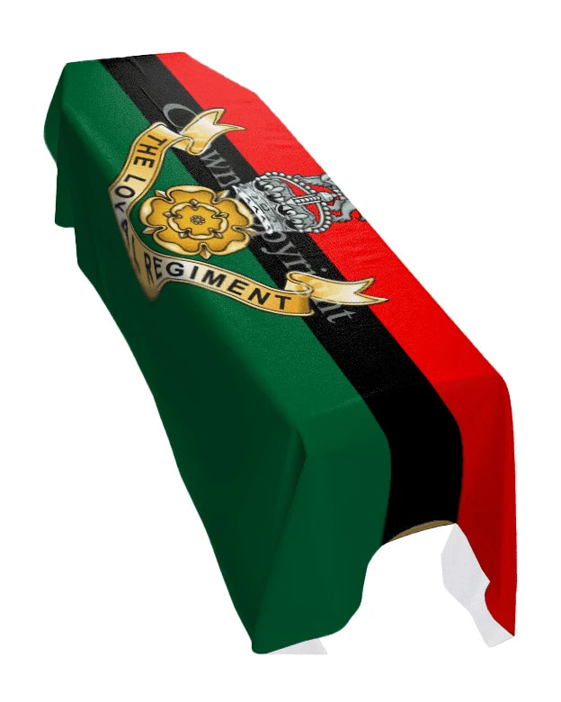 The Loyal Regiment Premium Coffin Drape image 0