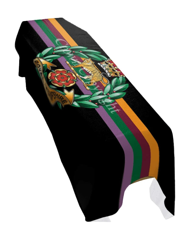 The Royal Hampshire Regiment Premium Coffin Drape image 0