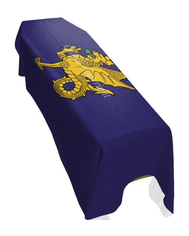 43 Wessex Brigade Premium Coffin Drape image 0