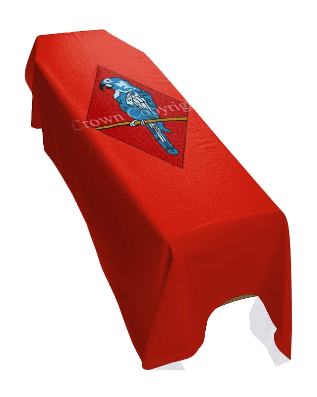 143 West Midlands Brigade (Portrait) Premium Coffin Drape image 0