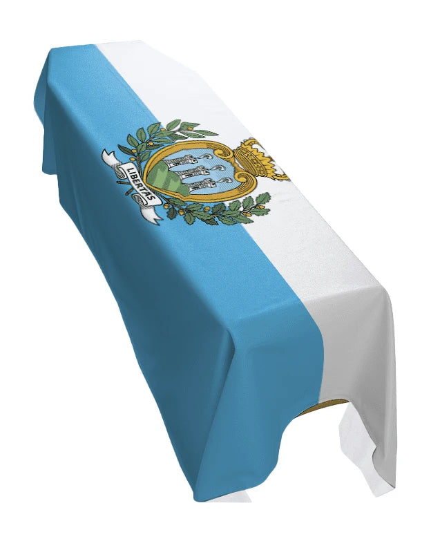 San Marino Premium Coffin Drape image 0