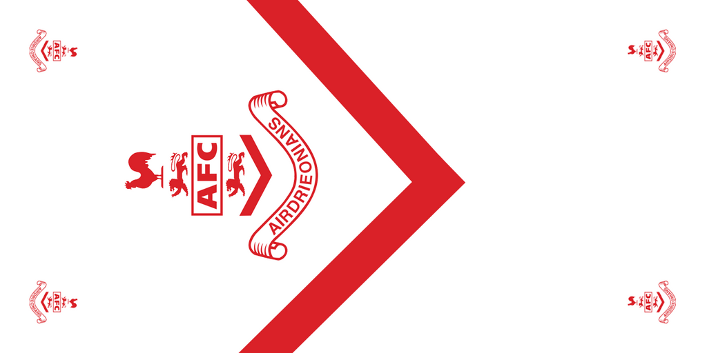 Airdrieonians Football Premium Coffin Drape image 1