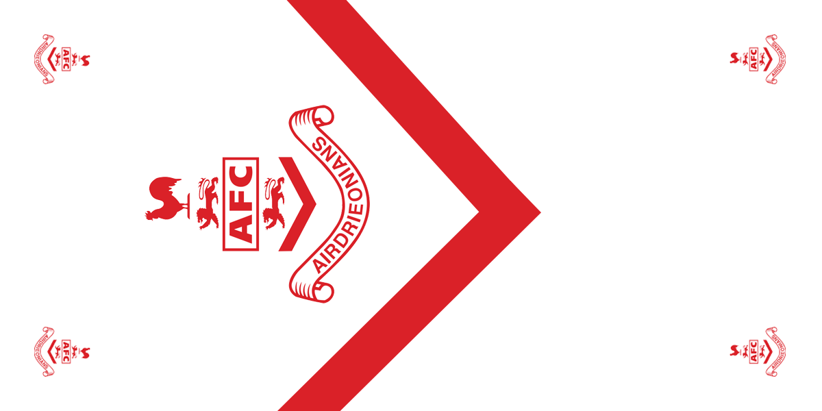 Airdrieonians Football Premium Coffin Drape image 1