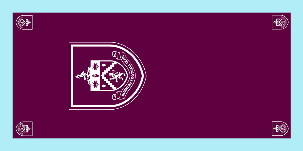 Burnley Football Premium Coffin Drape image 1