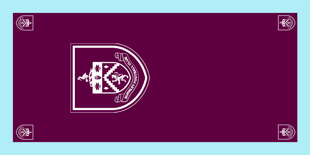 Burnley Football Premium Coffin Drape image 1