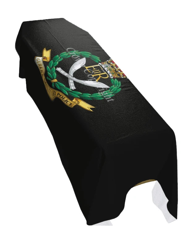 Gurkha Military Police Premium Coffin Drape image 0
