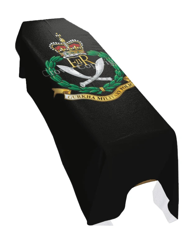 Gurkha Military Police (Portrait) Premium Coffin Drape image 0