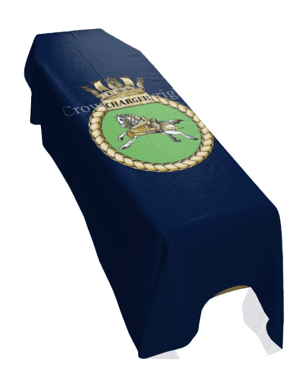 HMS Charger (Portrait) Premium Coffin Drape image 0