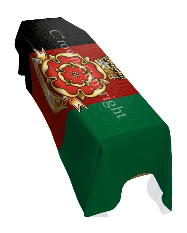The Queen's Lancashire Regiment Premium Coffin Drape image 0