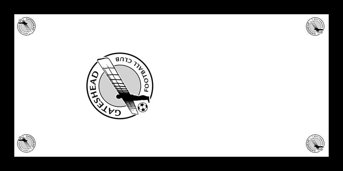 Gateshead Football Premium Coffin Drape image 1