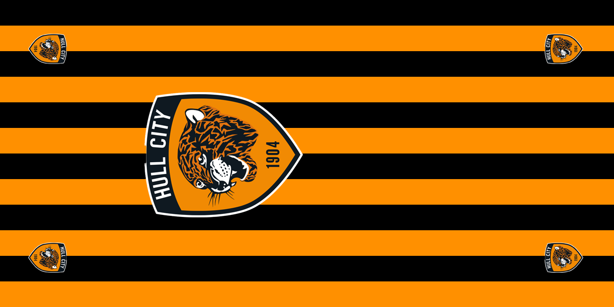 Hull City Football Premium Coffin Drape image 1