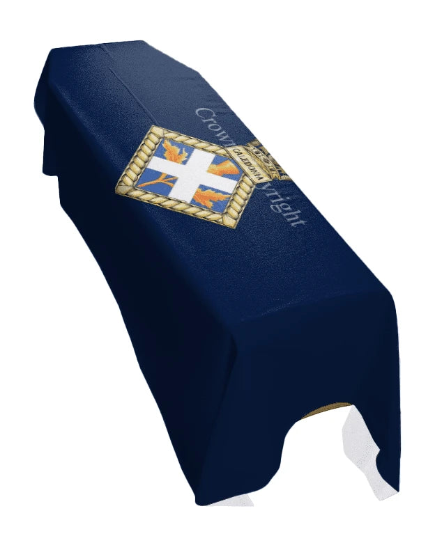 HMS Caledonia Premium Coffin Drape image 0