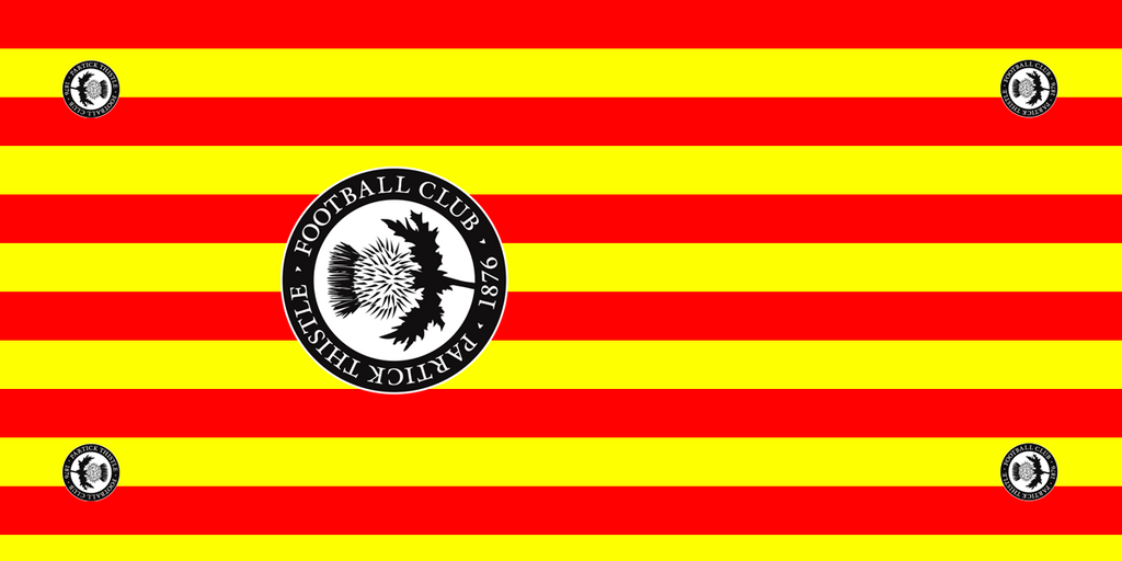 Partick Thistle Football Premium Coffin Drape image 1