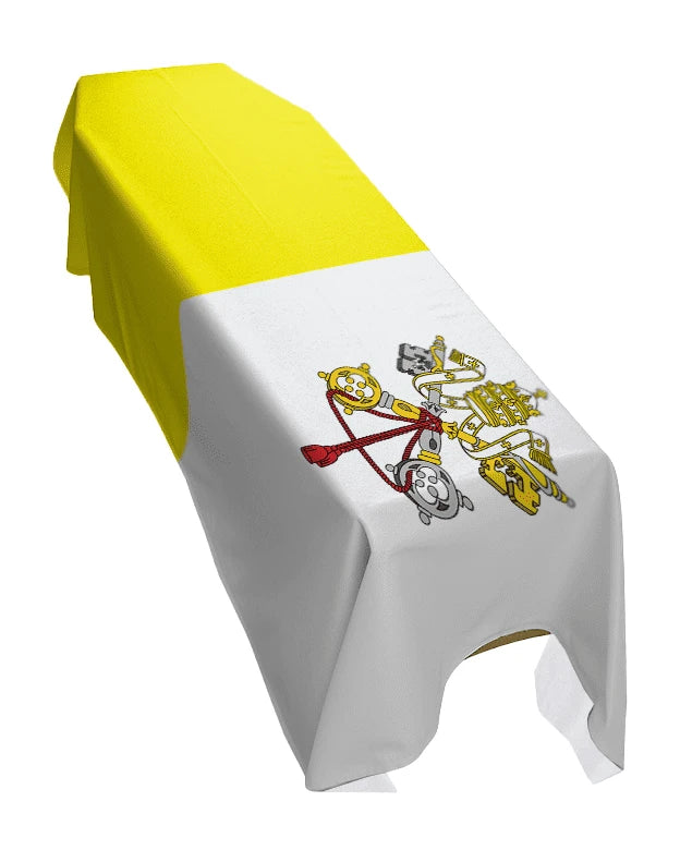 Vatican City Premium Coffin Drape image 0