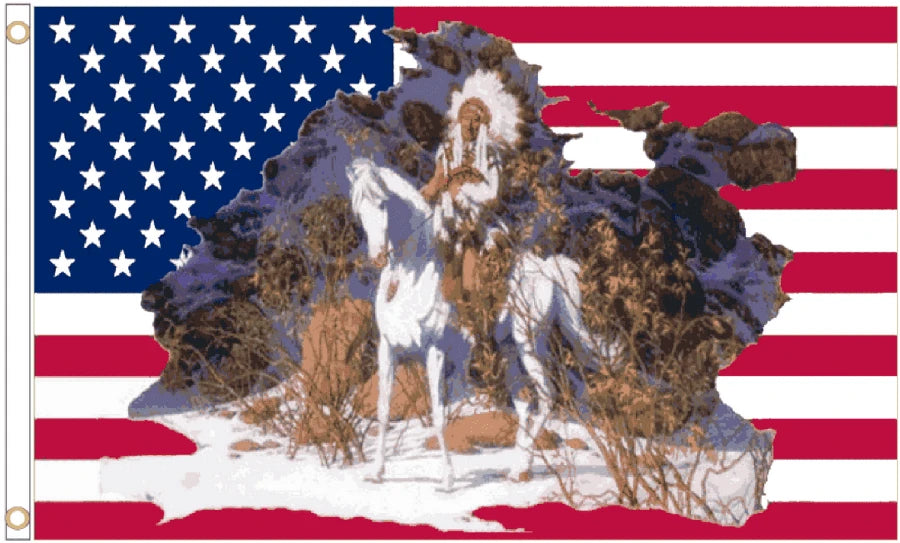 American Indian Coffin Drape image 3