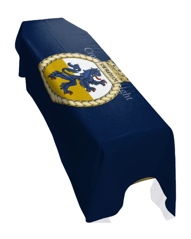 HMS Shoreham Premium Coffin Drape image 0