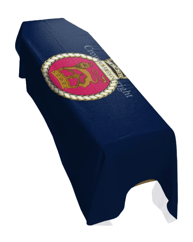HMS Sovereign Premium Coffin Drape image 0