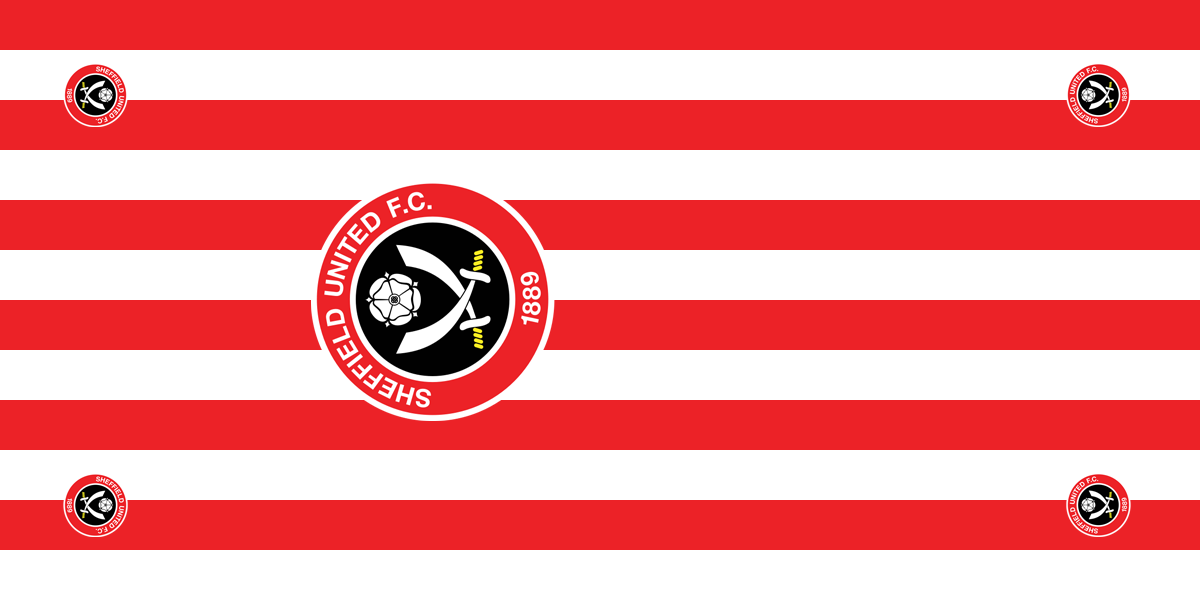 Sheffield United Football Premium Coffin Drape image 1