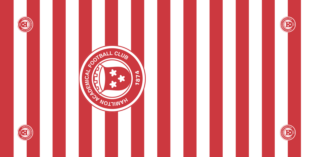 Hamilton Academical Football Premium Coffin Drape image 1
