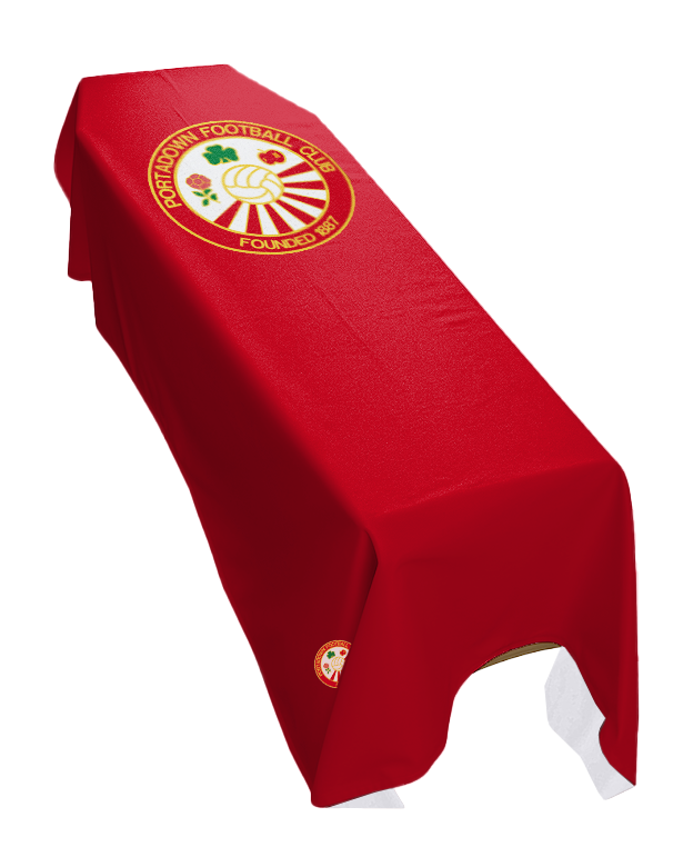 Portadown Football Premium Coffin Drape image 0