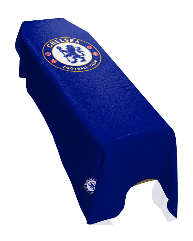 Chelsea Football Premium Coffin Drape image 0