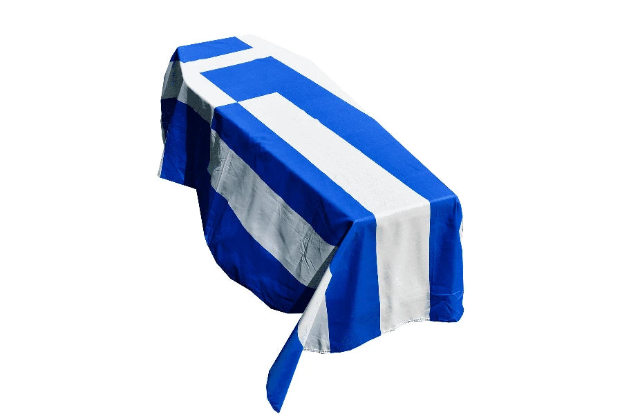 Greece Coffin Drape image 0