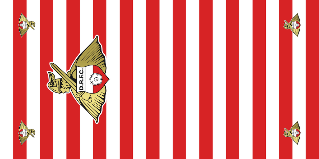 Doncaster Rovers Football Premium Coffin Drape image 1