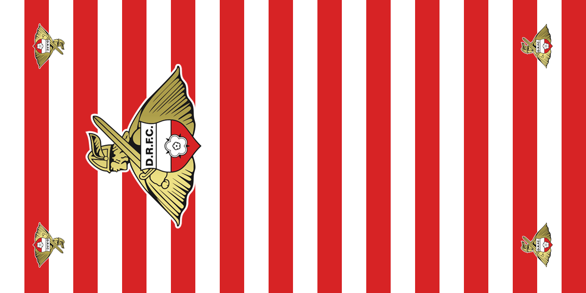 Doncaster Rovers Football Premium Coffin Drape image 1
