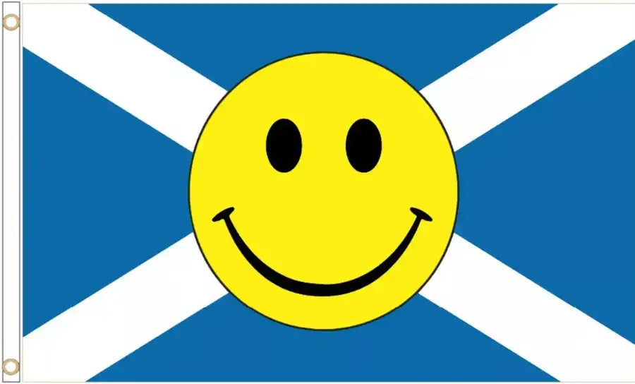 Scotland Happy Face Coffin Drape image 4