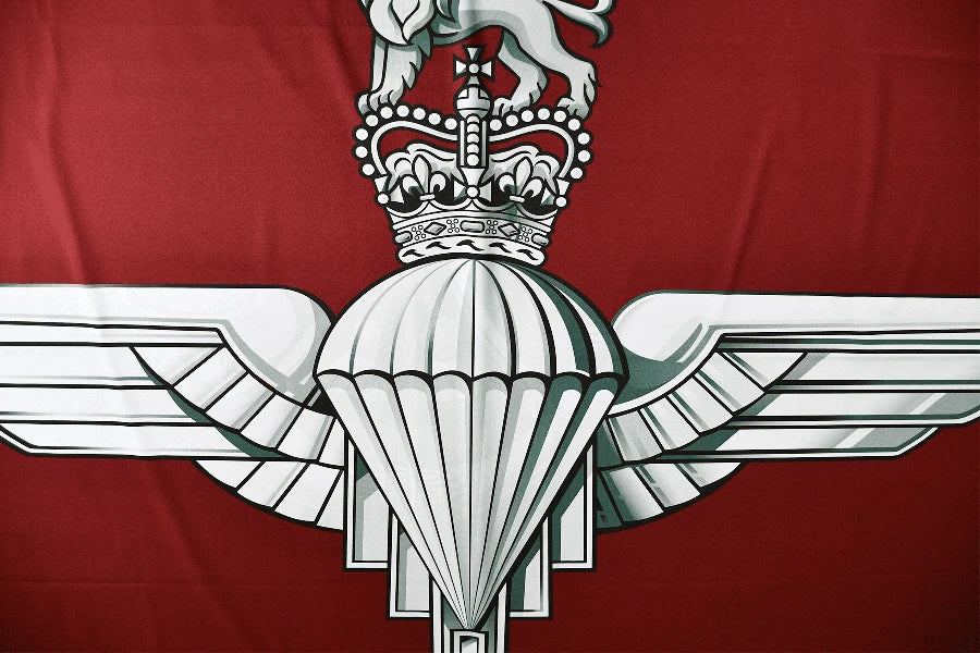 Parachute Regiment British Army Premium Coffin Drape Large Crest - Available Now for Dispatch image 2