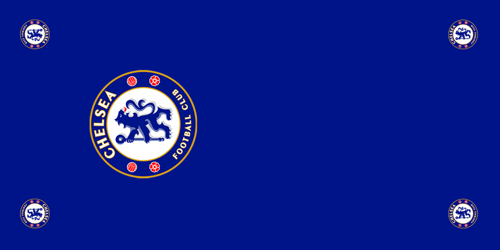 Chelsea Football Premium Coffin Drape image 1