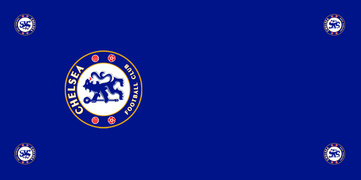 Chelsea Football Premium Coffin Drape image 1