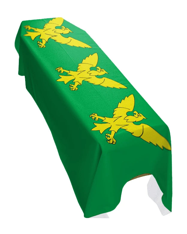 Caernarfonshire Premium Coffin Drape image 0