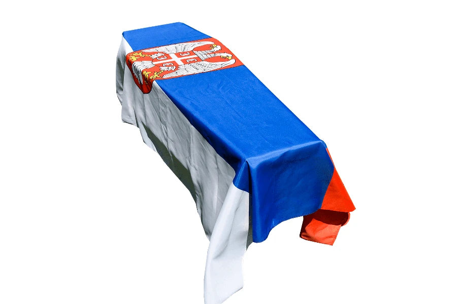 Serbia Coffin Drape image 0