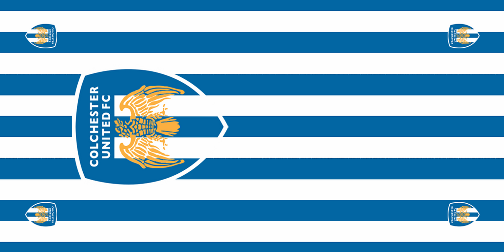 Colchester United Football Premium Coffin Drape image 1