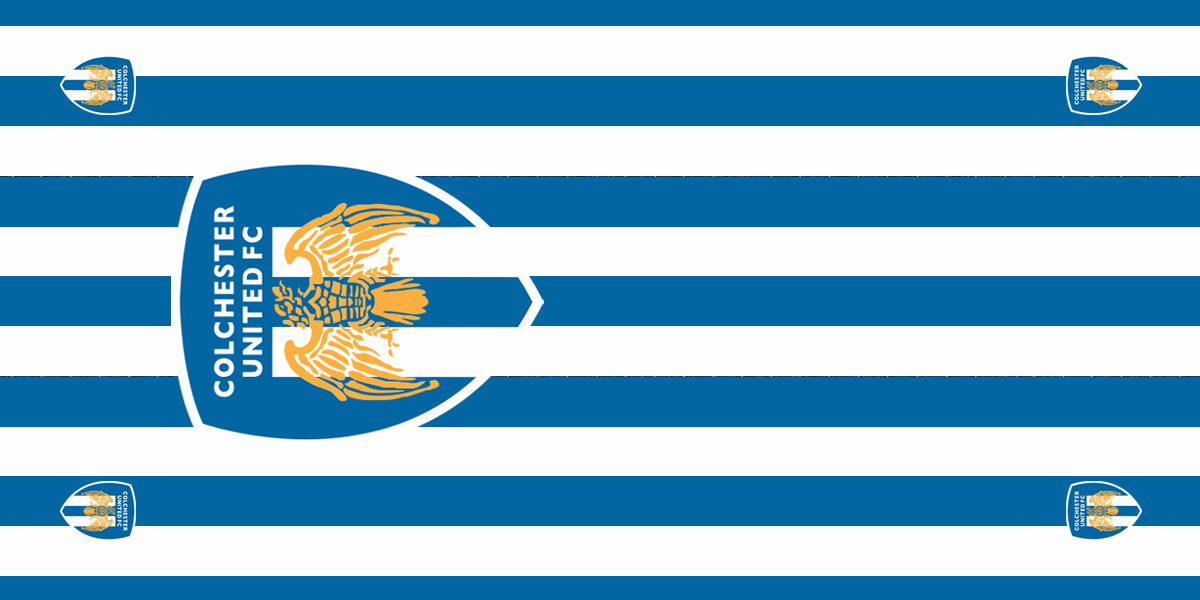 Colchester United Football Premium Coffin Drape image 1