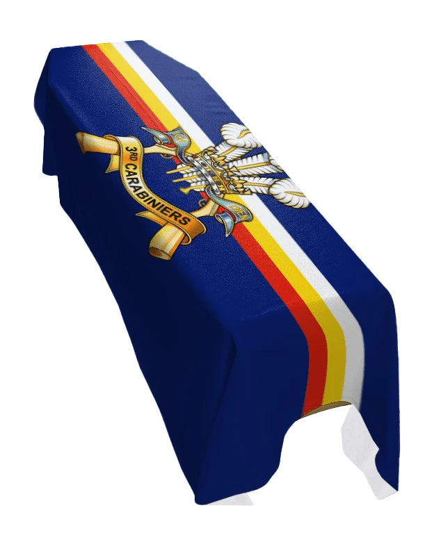 3rd Carabiniers Premium Coffin Drape image 0