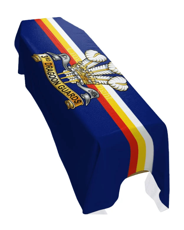 3rd Dragoon Guards Premium Coffin Drape image 0