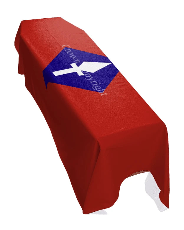 1 Signal Brigade Premium Coffin Drape image 0
