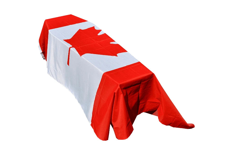 Canada Coffin Drape image 0