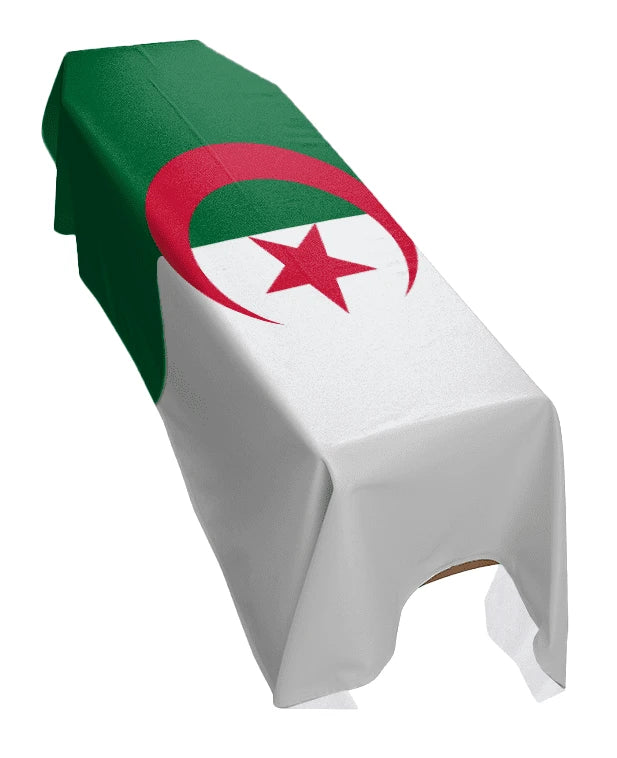 Algeria Premium Coffin Drape image 0